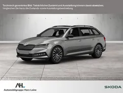 Grau Gebraucht 2022 Skoda Superb SportLine Kombi | 33.440 € (Teuer)