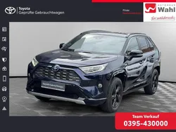 Blau Gebraucht 2019 Toyota RAV4 Hybrid Style SUV | 28.900 € (Fairer Preis)