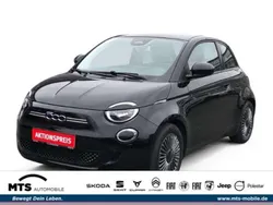 Schwarz Gebraucht 2021 Fiat 500e Icon Kleinwagen | 19.380 € (Etwas zu teuer)