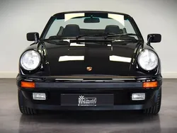 Schwarz Gebraucht 1987 Porsche 911 Cabrio | 65.000 €
