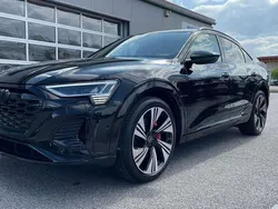 Mythosschwarz metallic Gebraucht 2023 Audi Q8 e-tron S-Line SUV | 82.650 €