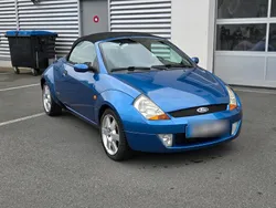 Blau Gebraucht 2004 Ford StreetKa Cabrio | 2.799 € (Etwas zu teuer)