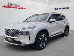 Glacier white (metallic) Gebraucht 2021 Hyundai Santa Fe Prime SUV | 33.900 € (Fairer Preis)