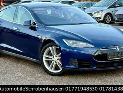 Blau Gebraucht 2015 Tesla Model S Limousine | 18.000 € (Fairer Preis)