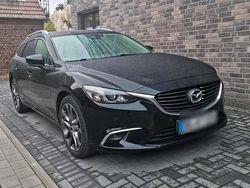 Schwarz Gebraucht 2018 Mazda 6 Sports-Line Kombi | 16.000 € (Superpreis)