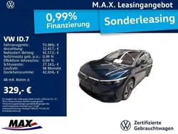 Blau Gebraucht 2024 VW ID.7 Pro Limousine | 53.989 €