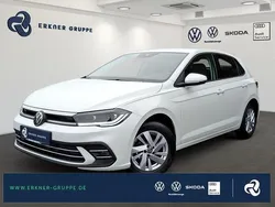 Pure white Neu 2025 VW Polo Style Limousine | 32.200 € (Teuer)