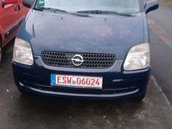 Blau Gebraucht 2002 Opel Agila Kleinwagen | 1.090 € (Fairer Preis)