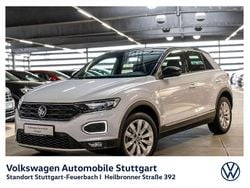 White silver metallic schwarz Gebraucht 2021 VW T-Roc Sport SUV | 22.430 € (Guter Preis)
