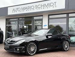 Schwarz obsidianschwarz metalliclack (metallic) Gebraucht 2008 Mercedes SLK55 AMG AMG Cabrio | 39.950 € (Fairer Preis)