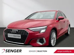 Rot Gebraucht 2022 Audi A3 Sportback e-tron Advanced Limousine | 26.480 € (Etwas zu teuer)