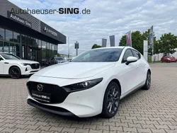 Arctic white Neu 2025 Mazda 3 Exclusive Limousine | 29.390 € (Fairer Preis)