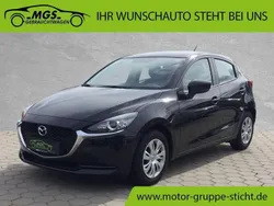Onyxschwarz metallic Gebraucht 2021 Mazda 2 Ad'Vantage Limousine | 14.690 € (Guter Preis)