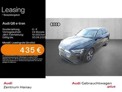 Mythosschwarz metallic Gebraucht 2024 Audi Q8 e-tron Advanced SUV | 57.399 € (Teuer)