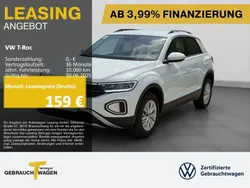Weiß Gebraucht 2024 VW T-Roc Life SUV | 21.650 € (Superpreis)