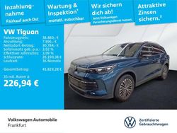 Nightshade blue metallic Gebraucht 2025 VW Tiguan Goal SUV | 38.480 € (Superpreis)