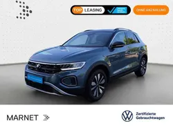 Petroleum blue metallic/schwar Gebraucht 2024 VW T-Roc Move SUV | 25.930 € (Fairer Preis)