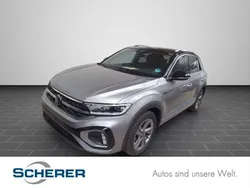 Pyrit silber metallic schwarz (metallic) Gebraucht 2024 VW T-Roc R-line SUV | 31.900 € (Fairer Preis)