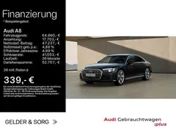 Mythosschwarz metallic Gebraucht 2024 Audi A8 Ambiente Limousine | 64.990 € (Superpreis)