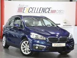 Blau Gebraucht 2015 BMW 218 Active Tourer Luxury Line Van / Kleinbus | 13.444 € (Fairer Preis)