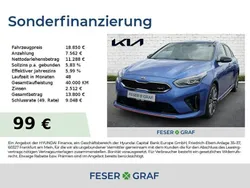 Blau Gebraucht 2019 Kia Ceed GT Comfort Limousine | 18.450 € (Fairer Preis)