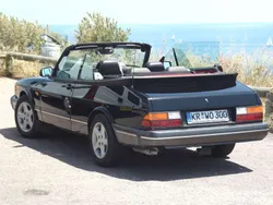 Schwarz Gebraucht 1993 Saab 900 Cabriolet Cabrio | 15.900 €