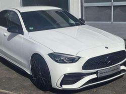 Polarweiss Gebraucht 2022 Mercedes C180 AMG Limousine | 34.999 € (Fairer Preis)