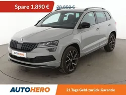 Grau Gebraucht 2020 Skoda Karoq SportLine SUV | 26.960 € (Fairer Preis)