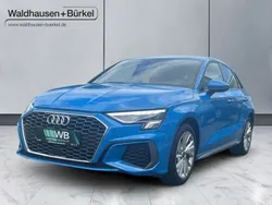 Blau Gebraucht 2021 Audi A3 Sportback e-tron S-Line Limousine | 26.950 € (Fairer Preis)