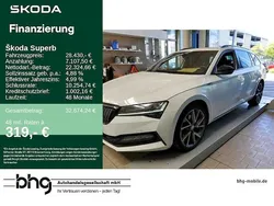 Weiß Gebraucht 2022 Skoda Superb SportLine Limousine | 28.430 € (Fairer Preis)