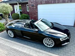 Schwarz Gebraucht 2017 Audi R8 Spyder Sport Cabrio | 137.500 € (Etwas zu teuer)