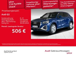 Ascariblau metallic Gebraucht 2025 Audi Q2 S-Line SUV | 38.680 € (Teuer)