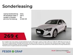Gletscherweiß Gebraucht 2025 Audi A3 Sportback Ambiente Limousine | 29.990 € (Fairer Preis)