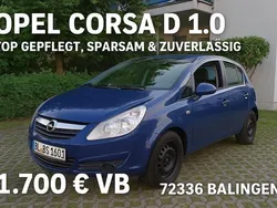 Blau Gebraucht 2007 Opel Corsa Limousine | 1.700 € (Guter Preis)