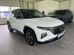 Polar white / phantom black Gebraucht 2021 Hyundai Tucson Prime SUV | 27.980 € (Etwas zu teuer)