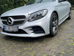Silber Gebraucht 2020 Mercedes C200 AMG line Kombi | 21.900 € (Teuer)