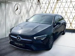 Metalliclack kosmosschwarz Gebraucht 2023 Mercedes CLA250 AMG Limousine | 33.405 € (Superpreis)