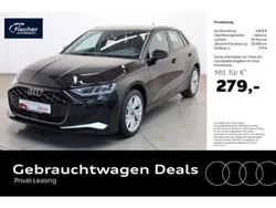 Schwarz Gebraucht 2024 Audi A3 Sportback Advanced Limousine | 33.940 € (Guter Preis)