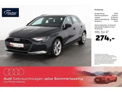 Grau Gebraucht 2024 Audi A3 Sportback Advanced Limousine | 35.740 € (Fairer Preis)