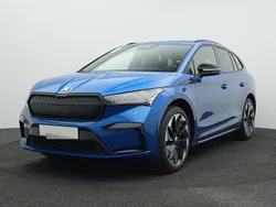 Raceblau Gebraucht 2022 Skoda Enyaq iV SportLine SUV | 39.490 € (Fairer Preis)