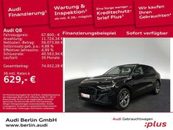 Mythosschwarz metallic Gebraucht 2022 Audi Q8 Ambiente SUV | 67.800 € (Fairer Preis)
