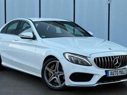 Weiß Gebraucht 2017 Mercedes C250 AMG line Limousine | 20.900 € (Fairer Preis)