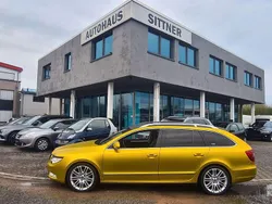 Platin grau metallic (metallic) Gebraucht 2010 Skoda Superb Elegance Kombi | 7.900 € (Fairer Preis)