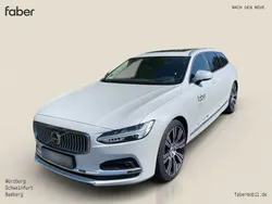 Crystal white pearl Gebraucht 2024 Volvo V90 Ultimate Kombi | 43.990 € (Guter Preis)