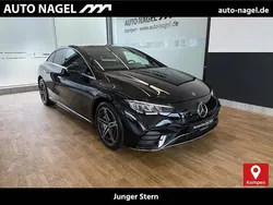 Schwarz Gebraucht 2024 Mercedes EQE350 AMG Limousine | 51.586 € (Fairer Preis)