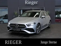 Silver metallic Gebraucht 2024 Mercedes A180 AMG Limousine | 28.599 € (Superpreis)