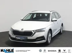 Moonweiß (metallic) Gebraucht 2021 Skoda Octavia Ambition Kombi | 18.580 € (Fairer Preis)