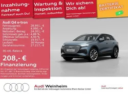 Geysirblau metallic Gebraucht 2022 Audi Q4 e-tron Ambiente SUV | 28.991 €