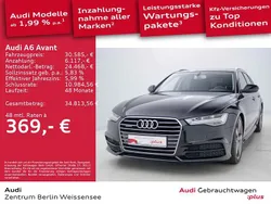 Mythosschwarz metallic Gebraucht 2018 Audi A6 Design Kombi | 30.585 € (Guter Preis)