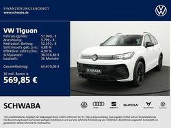 Oryxweiß perlmutteffekt Gebraucht 2025 VW Tiguan R-line SUV | 57.990 €